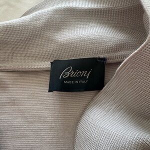Brioni Taupe Knit Pullover